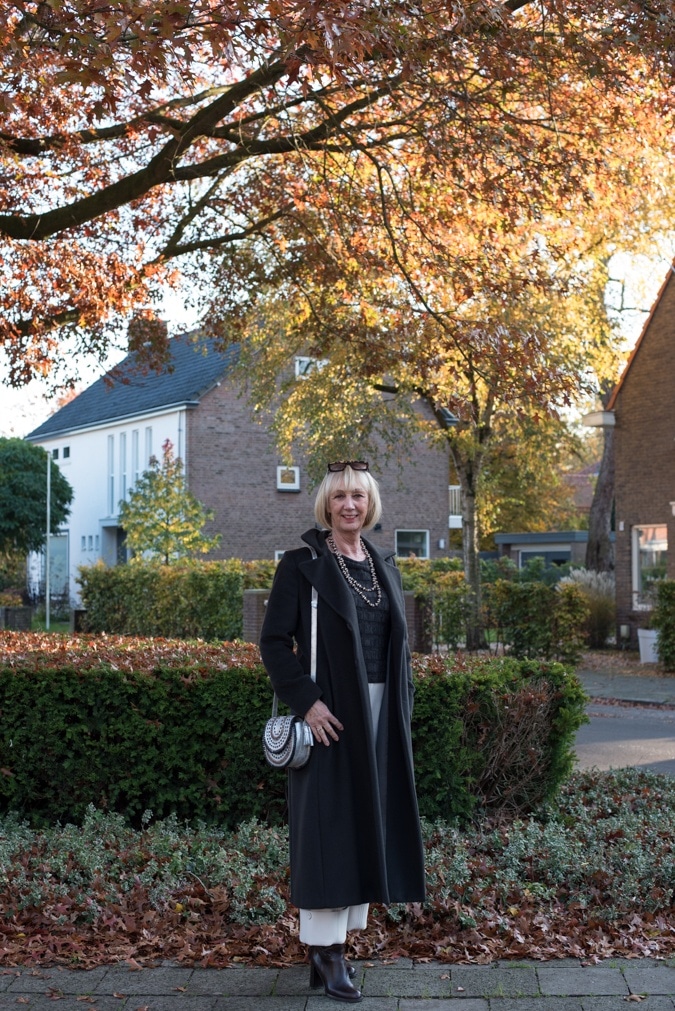 Long brown coat