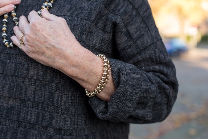 Gold bracelets