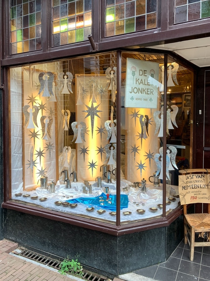 Christmas shop window