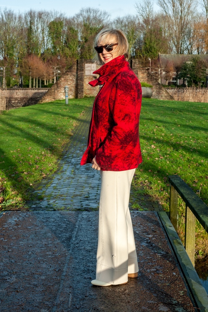 Red coat Kenzo