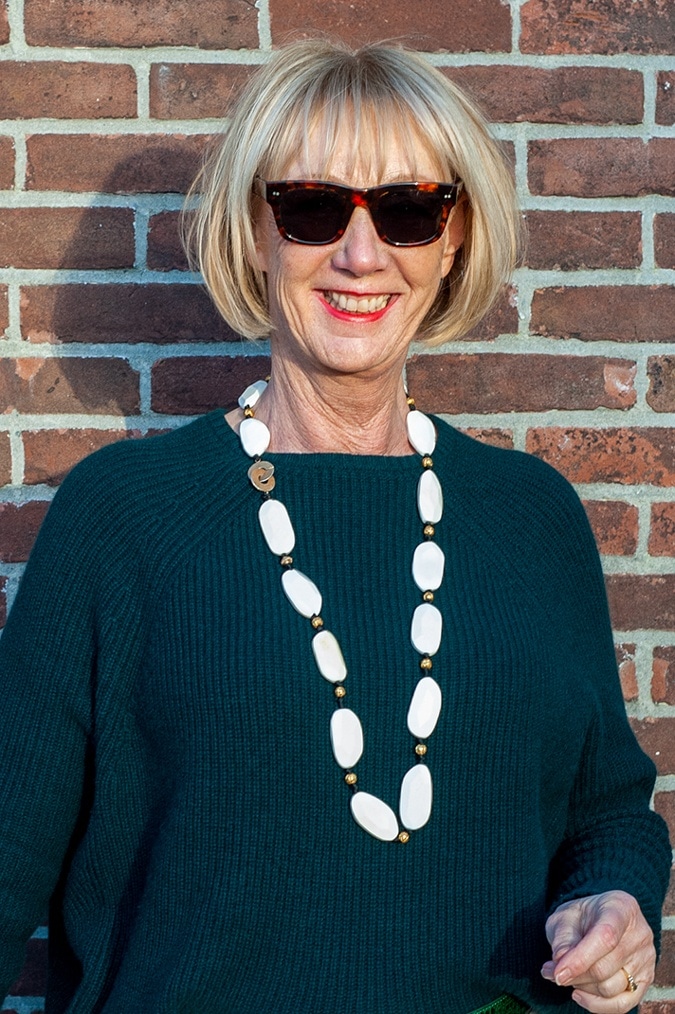 Dark green jumper