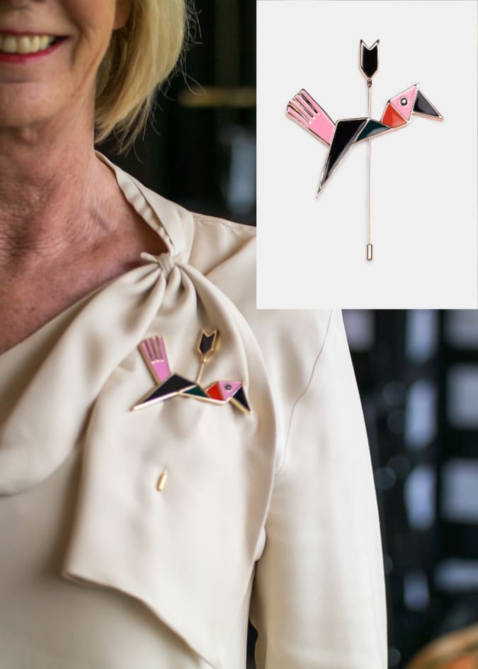 Brooch Essentiel Antwerp