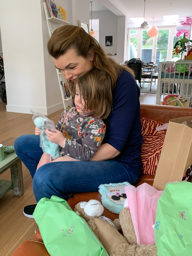 Anke with Roos (Rose)