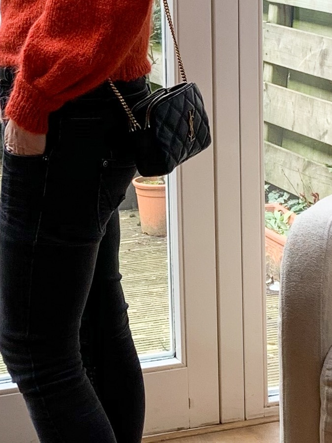 Sabine's YSL bag