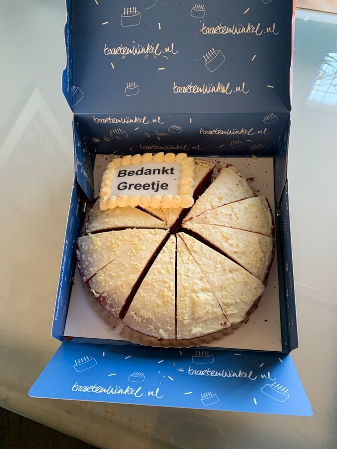 Pension cake