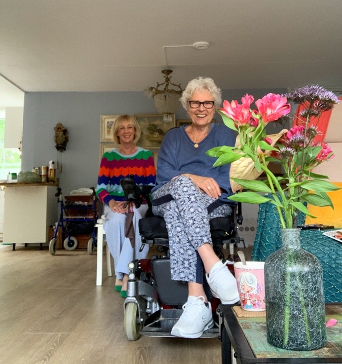 Marianne and me on a Saturday