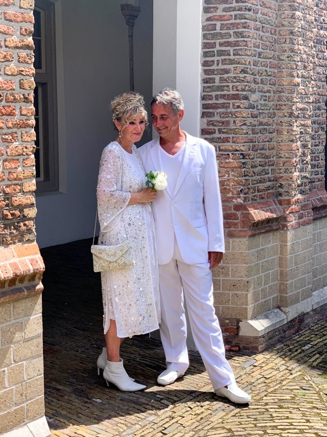 Anja and Frits getting married