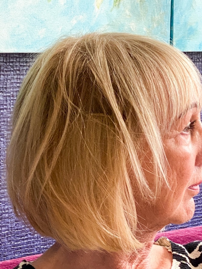 Hair with extension