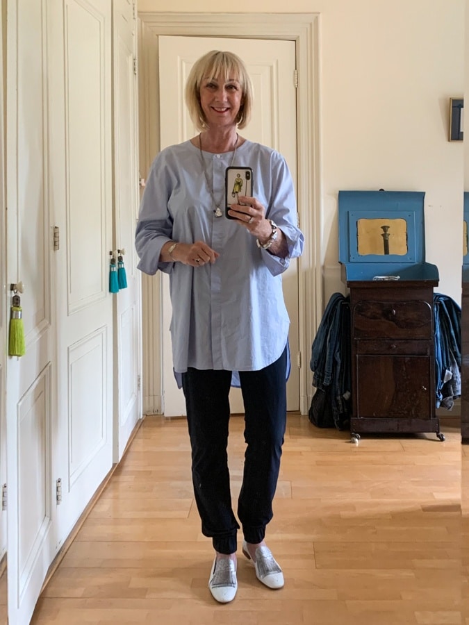 Easy outfit in blue