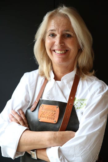 Bernadette, cook at IZ Amsterdam Flavours