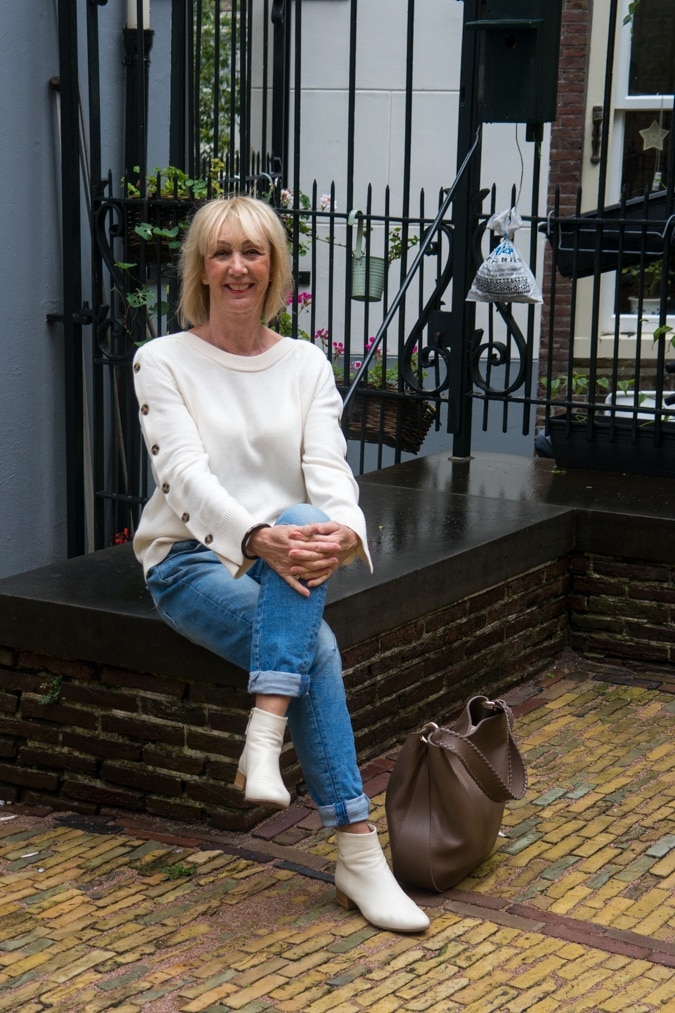 Cream jumper