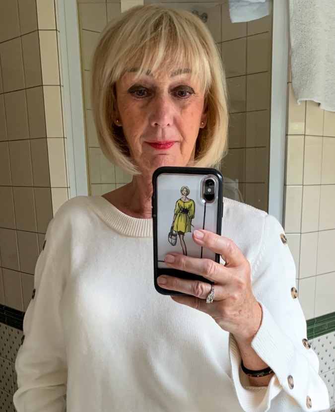 Cream jumper