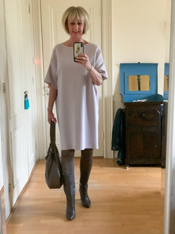 Lavender Max Mara dress