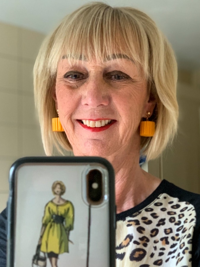 Ochre earrings