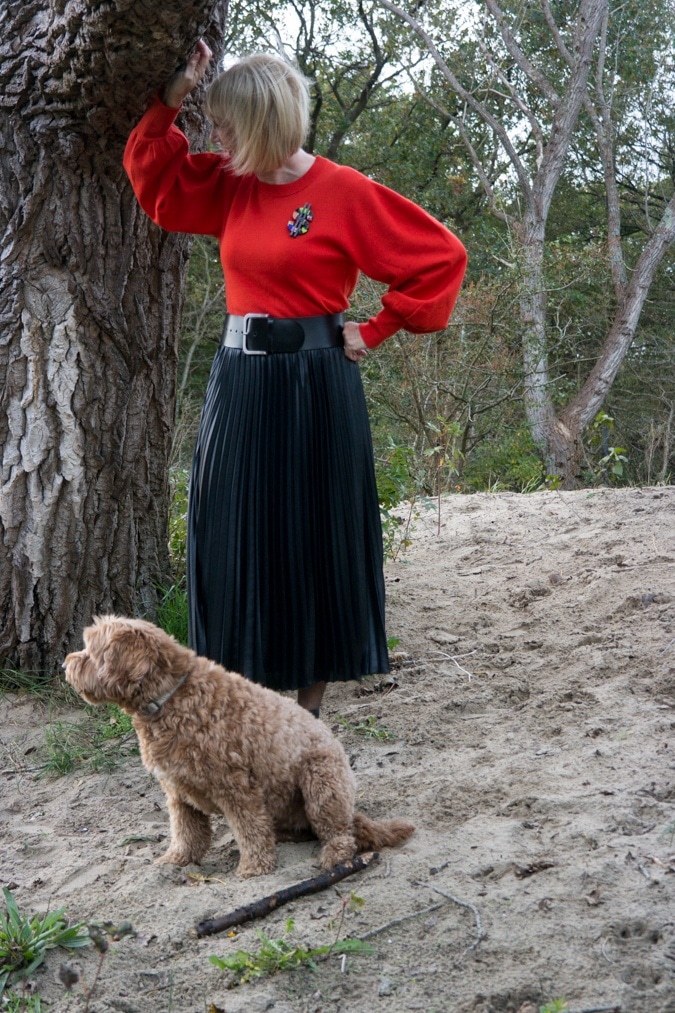 Red jumper