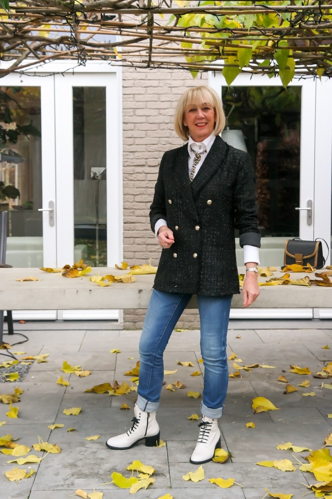 Chanel style blazer