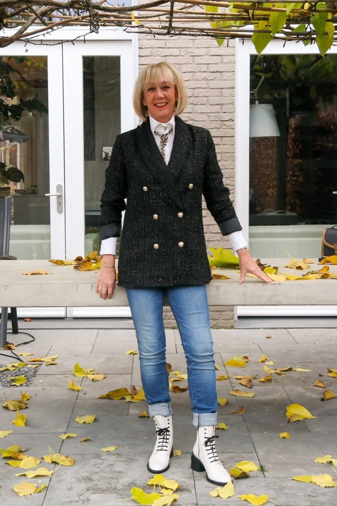 Chanel style blazer