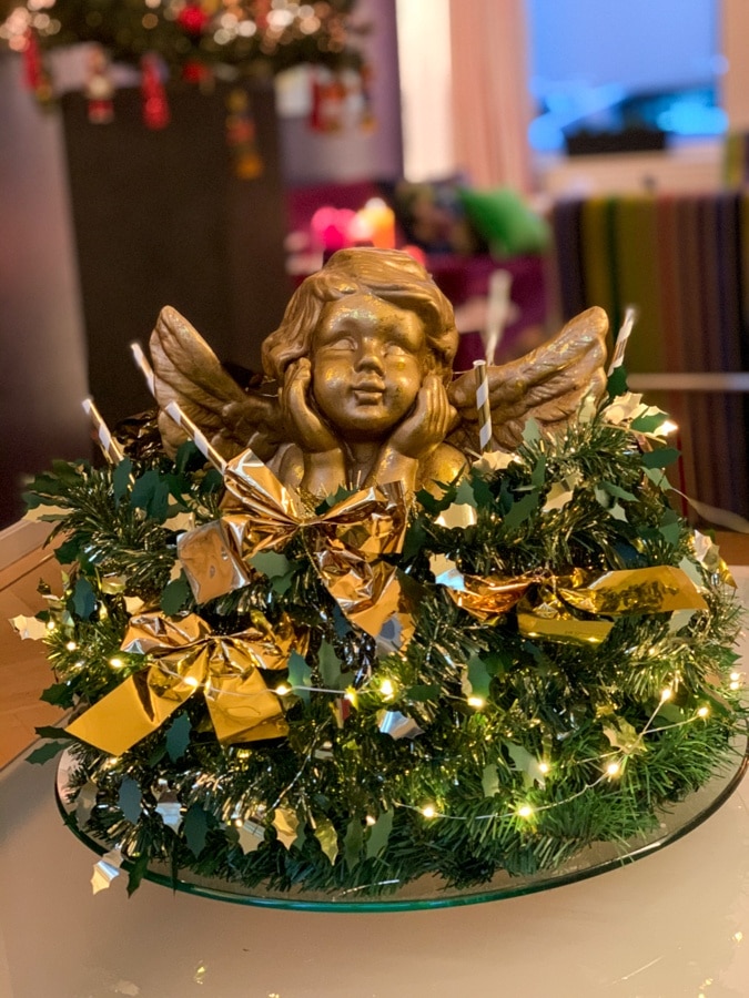 Christmas table piece