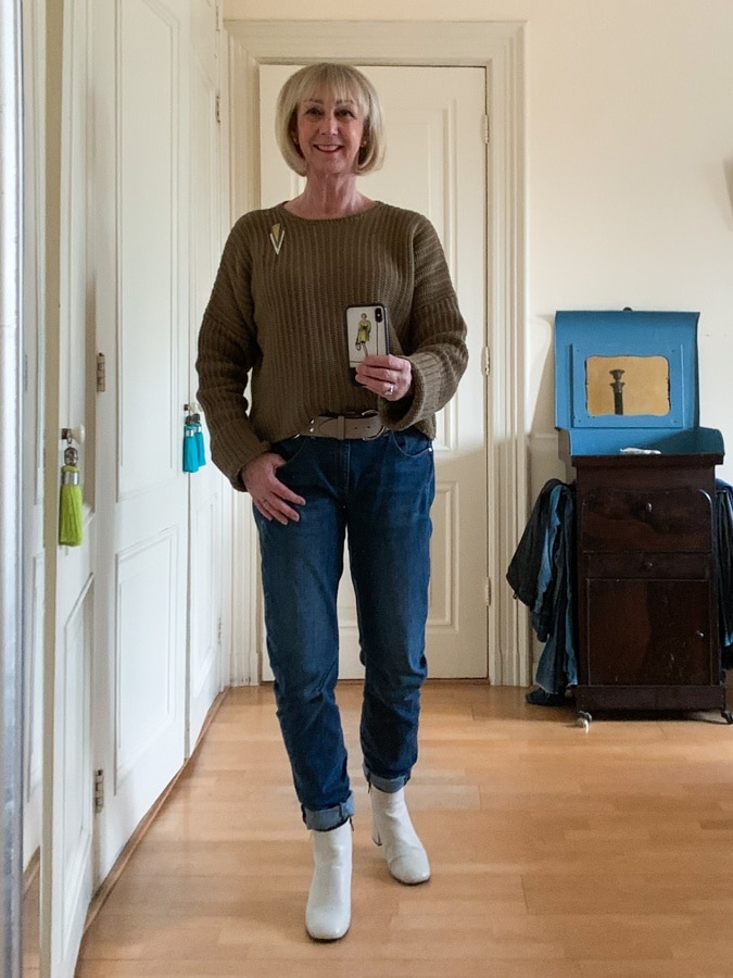 khaki jumper from ME+EM