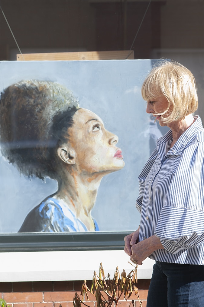 Painting of a woman