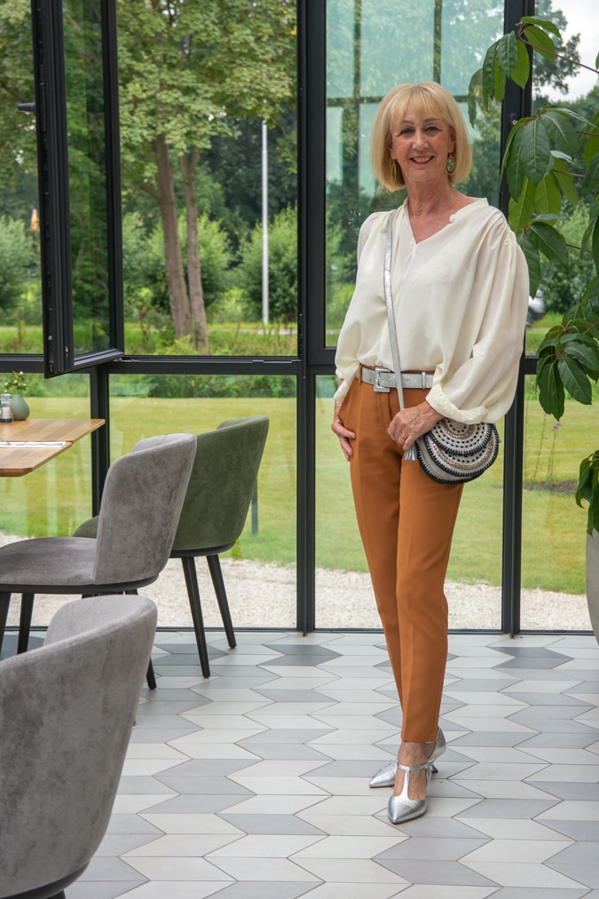 Cognac trousers