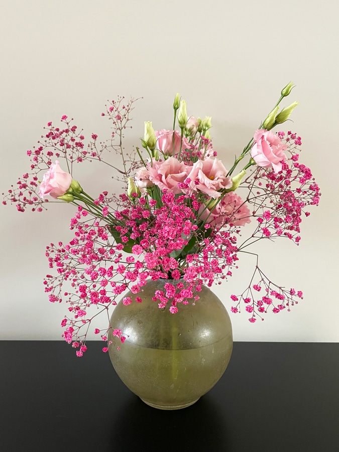 Pink flowers