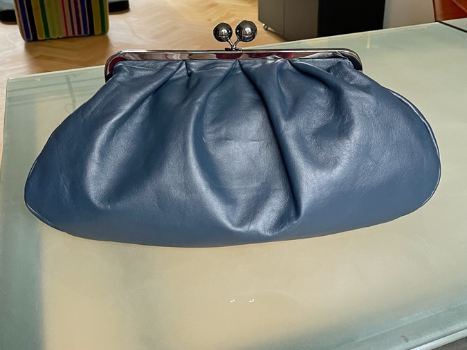 big blue bag