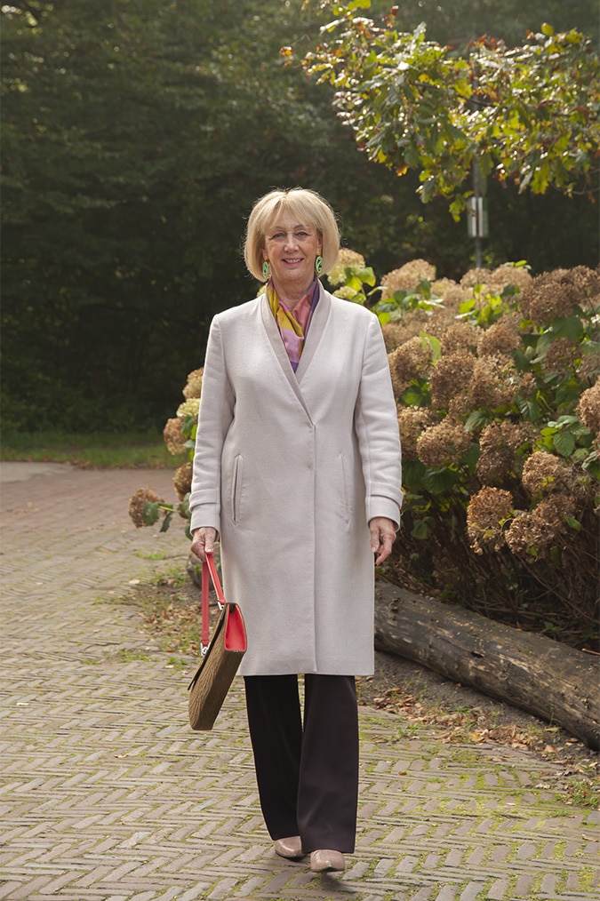 Pink coat