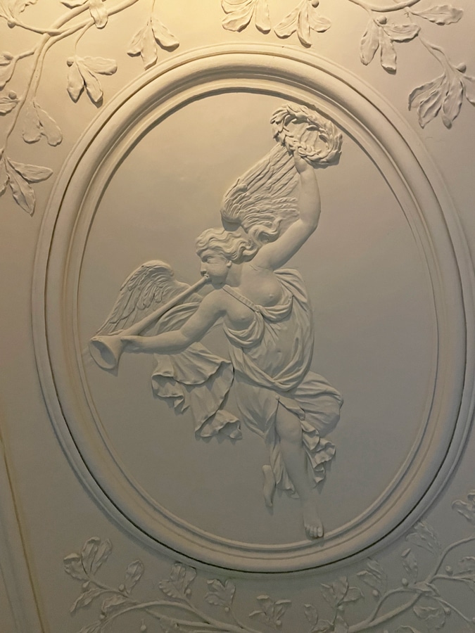 Plaster work ceiling