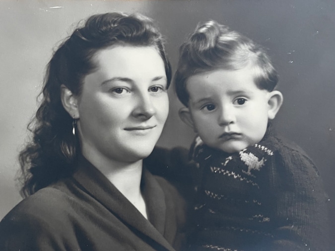 Mum and my brother