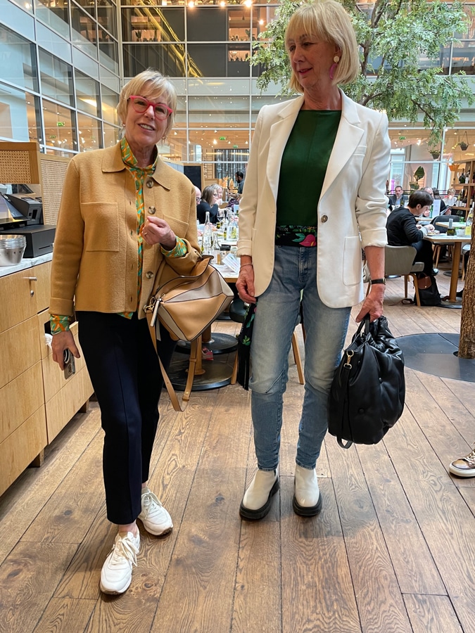 Susan and me at Le Bon Marché