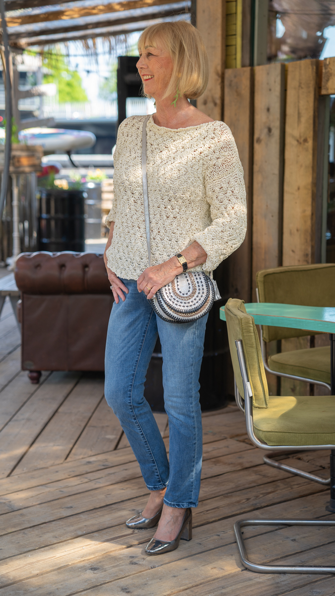 Cream jumper