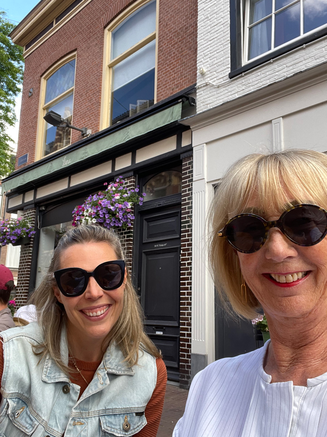 Janneke and me