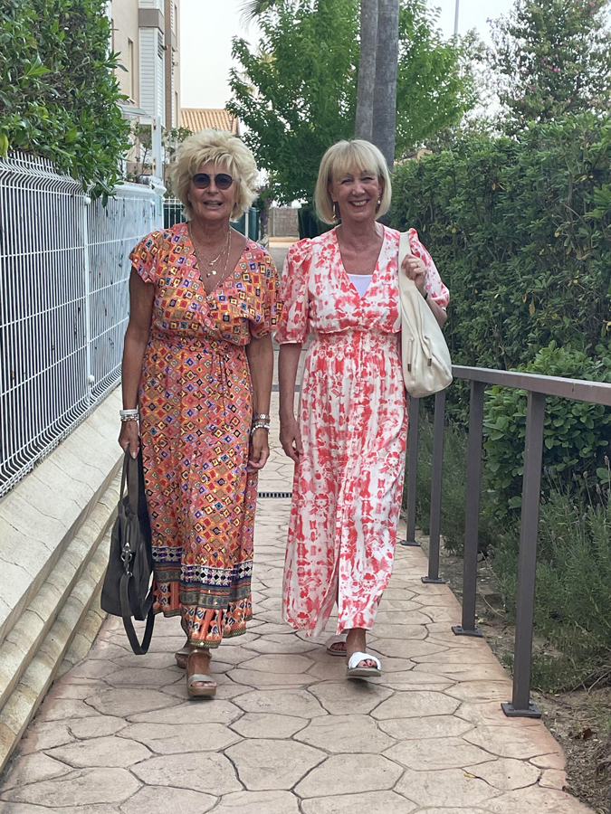 Marijke and me
