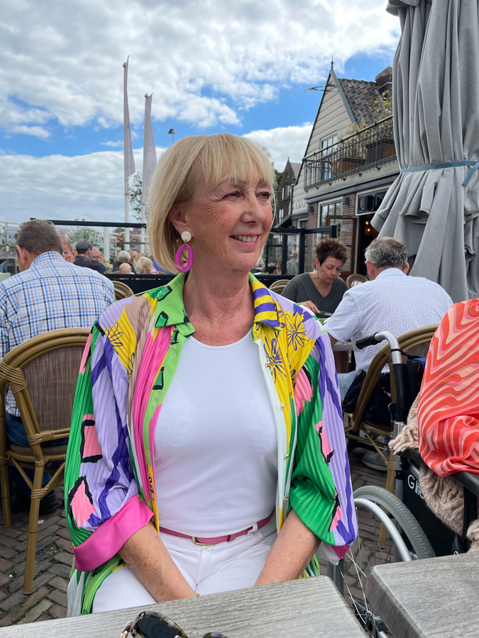 At thank-you lunch