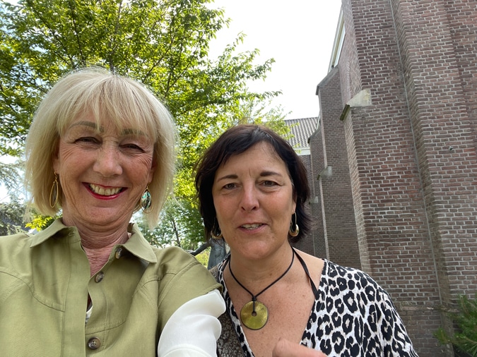 Katrien and me