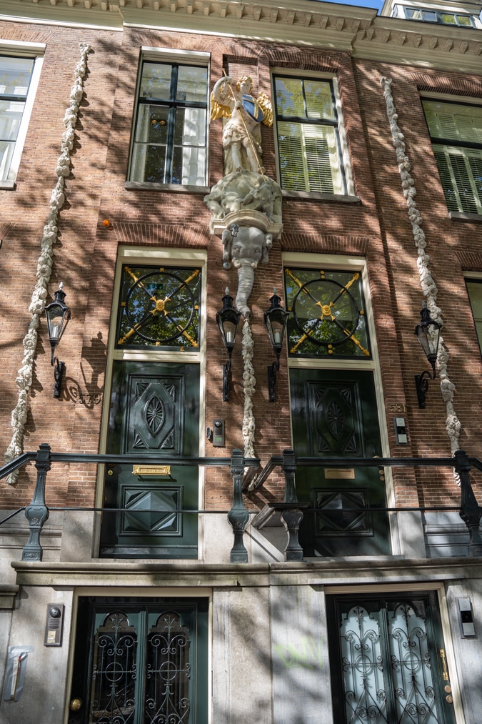 Detail house in Amsterdam