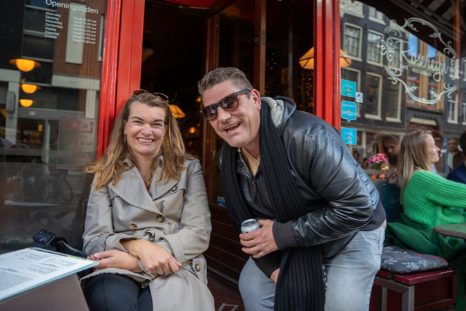 Anke with man