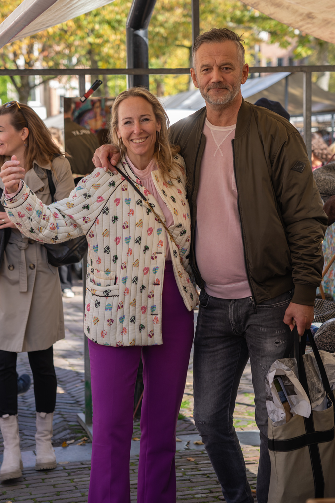 Sabine with man next to her