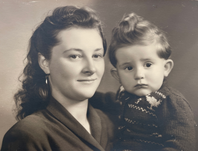 Mum and my brother