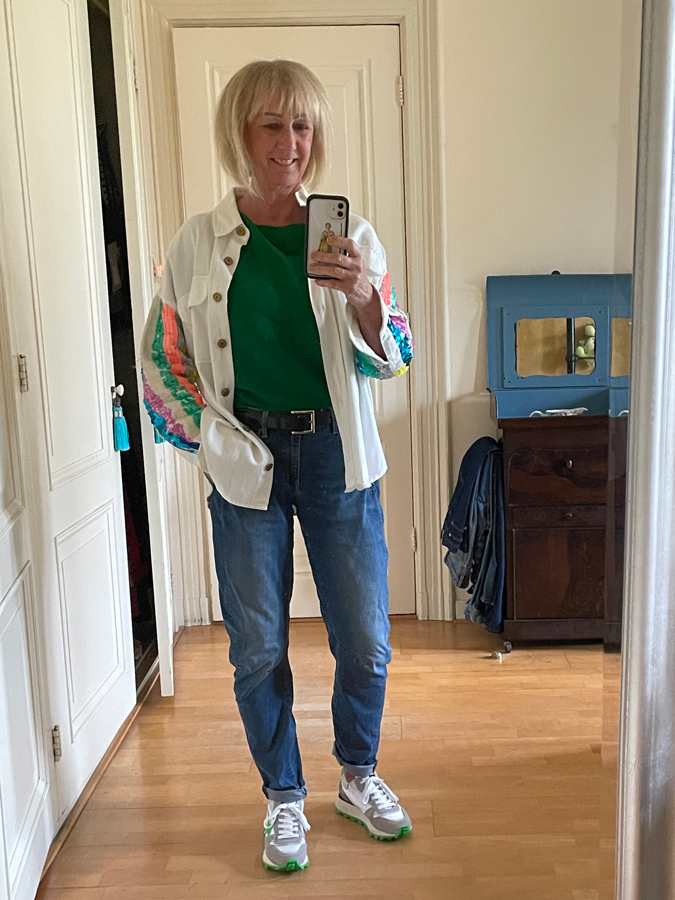 Casual jeans outfit