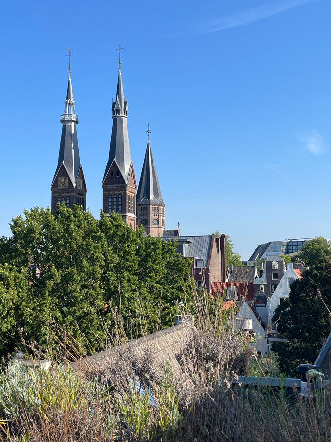 View over Amsterdam