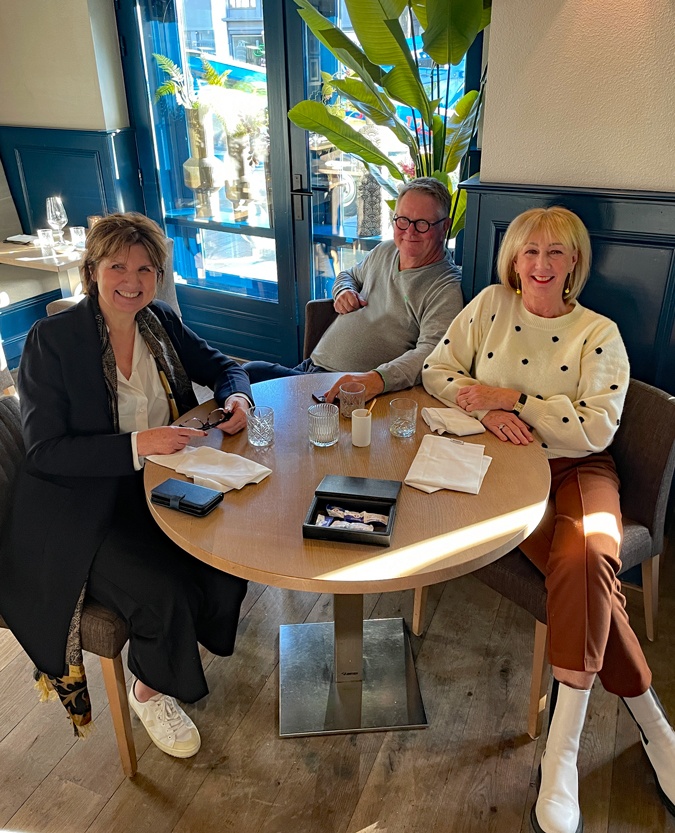 Arine, Ron and me