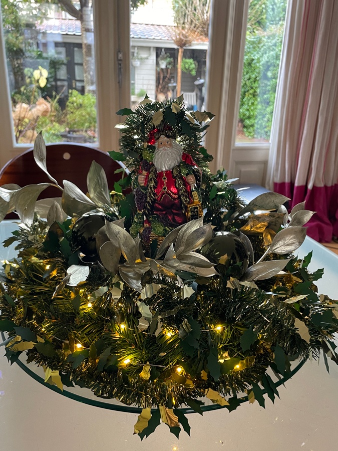Christmas table piece