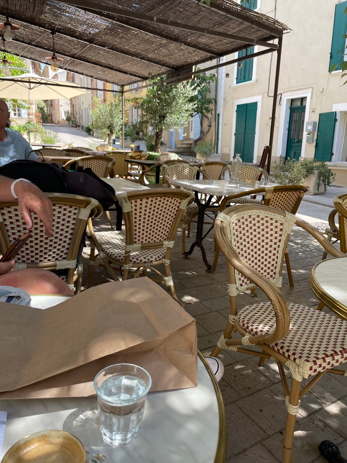 Terrace in Cucuron
