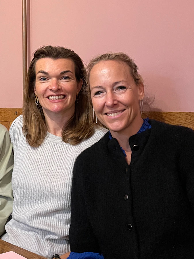 Anke and Sabine